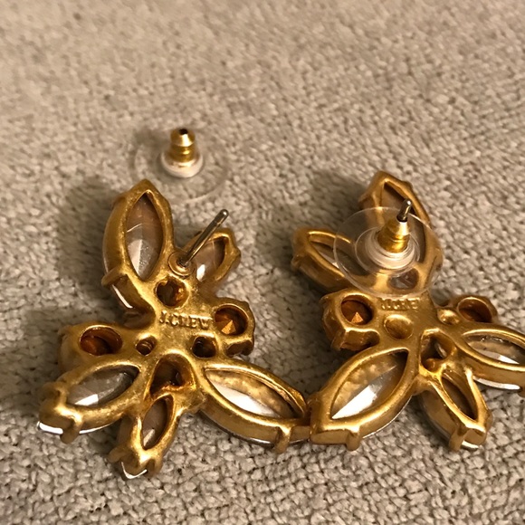 Beautiful J. Crew crystal earrings! EUC,worn once! - Picture 5 of 5